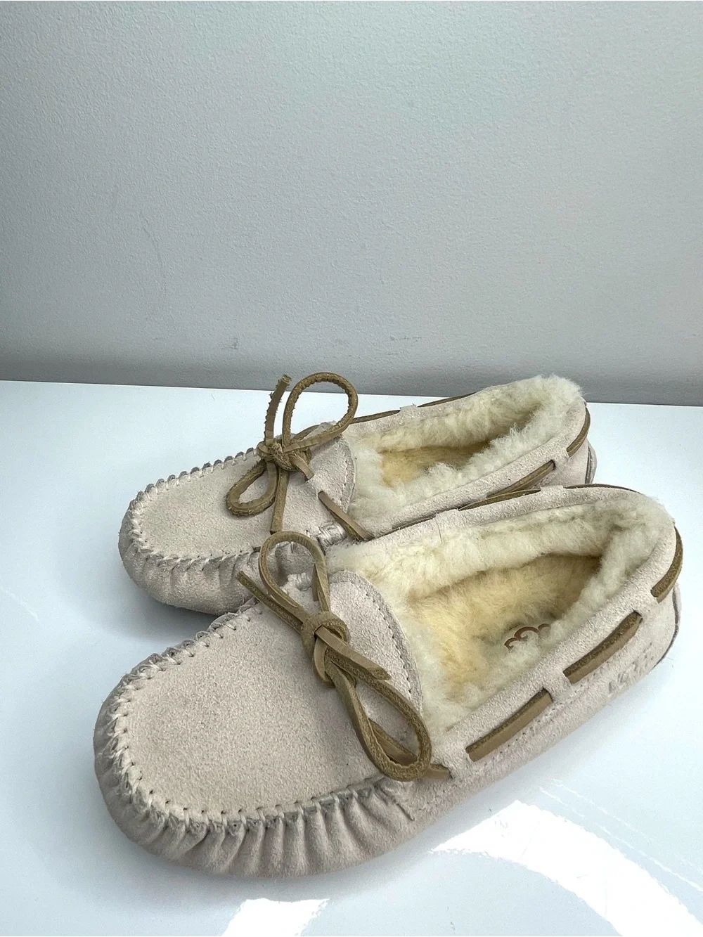 UGG suede design slip
